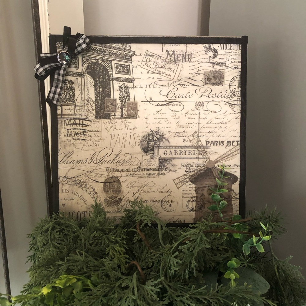 French inspired canvas